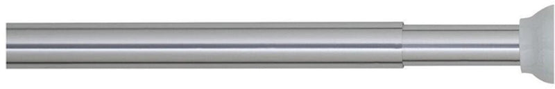 Sealskin douchegordijnstang - klemstang - aluminium - 110-185 cm - chroom