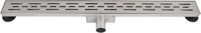 Differnz douchegoot - zonder flens rvs - 7 x 7 x 80 cm