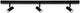 Nordlux omari-spot-3x spot-moodmaker™ 3 step dimmable-zwart