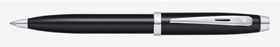Sheaffer balpen 100 - e9338 - glossy black lacquer - sf-e2933851