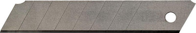 Fiskars reservemesjes 18mm voor hobbymes - 10 stuks zilver.