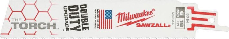 Milwaukee torch - reciprozaagbladzaagblad 150 1,4 mm (5 stuks)