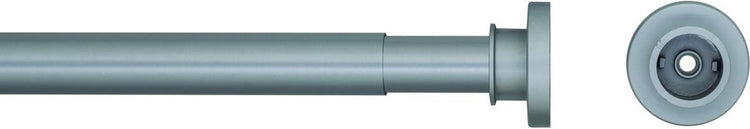 Sealskin seallux douchegordijnstang - 125-220 cm - mat aluminium