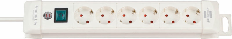 Brennenstuhl stekkerdoos 6 st lichtgrijs