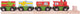 Bigjigs houten kerst trein