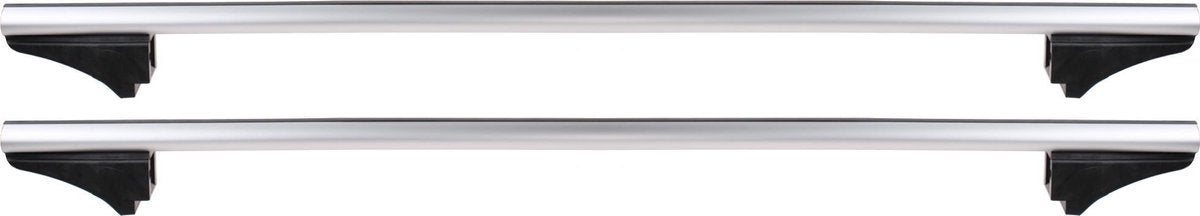 dakdragerset Fly Bar 100 kg 124 cm aluminium zilver
