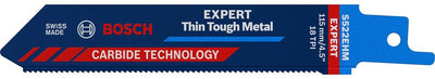 Bosch reciprozaagblad expert dun hard metaal lengte 115 mm breedte 19 mm ( 4000837491 )