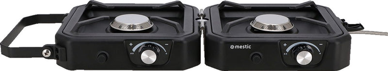 Mestic kooktoestel mgc-150 – 2 kookpitten - 2x 1800 w - maximaal vermogen: 3600 w - campingtoestel