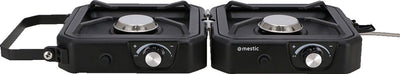 Mestic kooktoestel mgc-150 – 2 kookpitten - 2x 1800 w - maximaal vermogen: 3600 w - campingtoestel