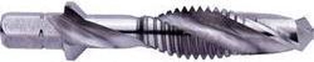 Exact 05904 combinatietapboor metrisch m6 1 mm rechtssnijdend din 3126 hss 1 stuk(s)