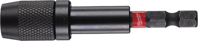 Milwaukee accessoires bithouder met borging 76 mm - 4932459398