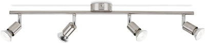 Philips led philips limbali opbouwspot - 4-lichts - nikkel