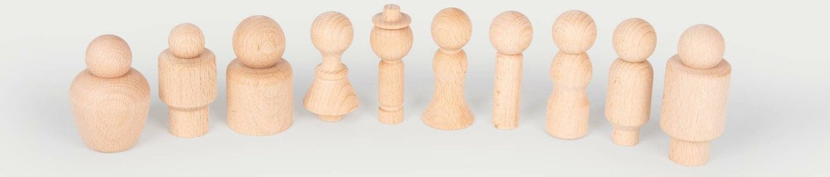 Tickit ® wooden community figures