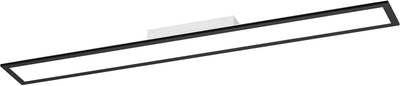 Eglo connect.z eglo moradillo led paneel - 119.5 x 14.5 cm - zwart - instelbaar wit licht (warm, neutraal en daglicht)