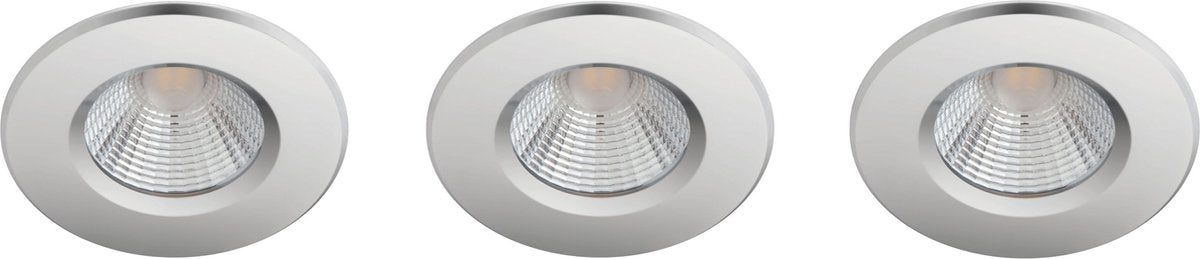 Philips led philips dive badkamerinbouwspot - 3-lichts - chroom