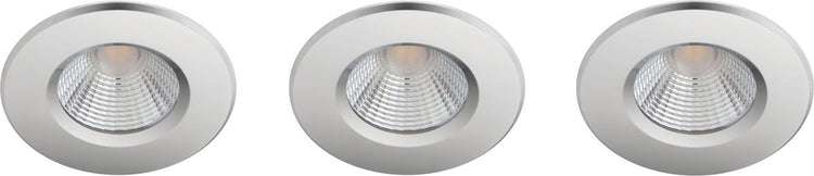 Philips led philips dive badkamerinbouwspot - 3-lichts - chroom