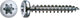 Spax torx houtschroef bolle kop - 5.0x16mm - t10 - 16 stuks