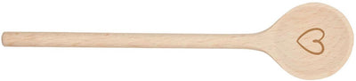 Goki houten pollepel hart, 20cm