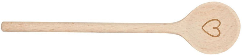 Goki houten pollepel hart, 20cm