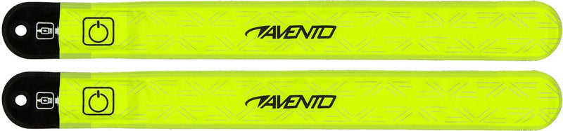 Avento slap-on banden - oplaadbare led - 2 st