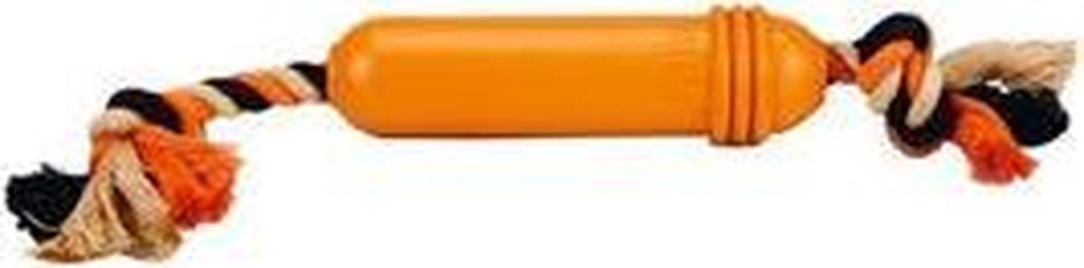 Beeztees sumo fit - hondenspeelgoed - oranje - 20x6x6 cm