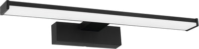 Eglo pandella 1 spiegellamp - 40 cm - zwart wit - badkamer