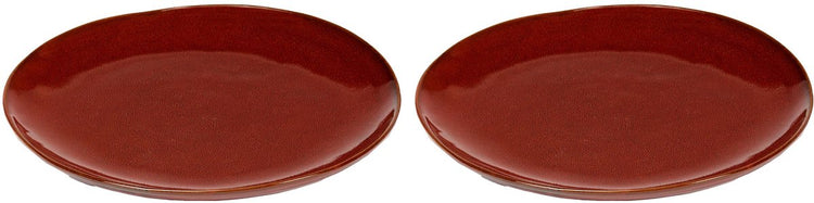 Serax - marie michielssen la mère - bord l - venetiaans rood - 25 ø - 2 stuks