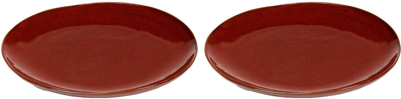 Serax - marie michielssen la mère - bord l - venetiaans rood - 25 ø - 2 stuks