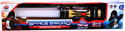Merkloos lichtzwaard shockwave 43-80 cm