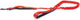 Beeztees parinca premium elastische hondenriem - hondenlijn - weersbestendig - nylon - rood - 120cmx25mm