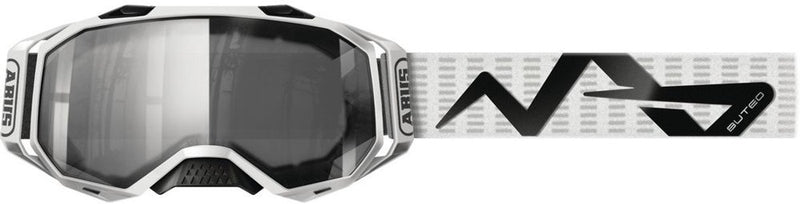 Abus fietshelm buteo polar white - - wit - geschikt voor gebruik op mountainbikes - 140 g