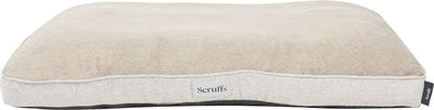 Scruffs harvard hondenkussen - orthopedisch matras - memory foam - pearl grey - l - 100 x 70 cm