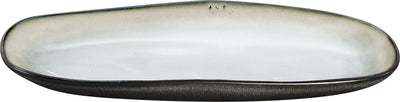 Medard de noblat - shadow nacre - kleine ovale schaal - 23 x 11 cm - 6 delig - stoneware