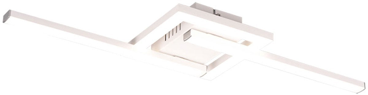 Rl live your light reality viale - plafondlamp - wit - incl. 1x smd 17w - draaibaar - r67303131