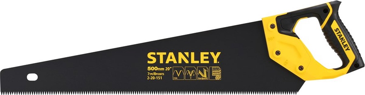 Stanley handzaag jetcut sp appliflon 500mm - 7t inch