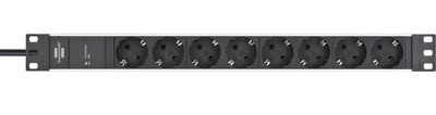 Brennenstuhl alu-line 19 overspanningsbeveiliging 19.500 a 8-voudig 2m h05vv-f3g1,5