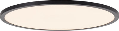 Brilliant tuco - plafondlamp - led 38w 3000k-6500k - zwart wit