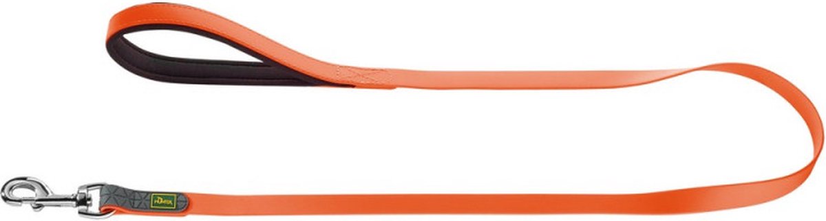 Hunter hondenriem convenience oranje (120 cm)