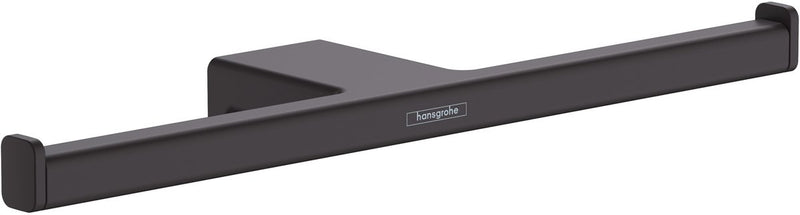 Hansgrohe addstoris dubbele closetrolhouder mat zwart