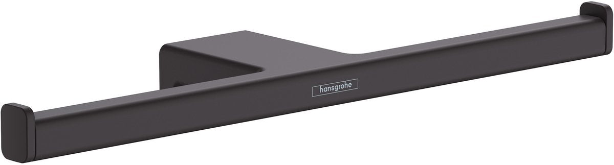 Hansgrohe addstoris dubbele closetrolhouder mat zwart