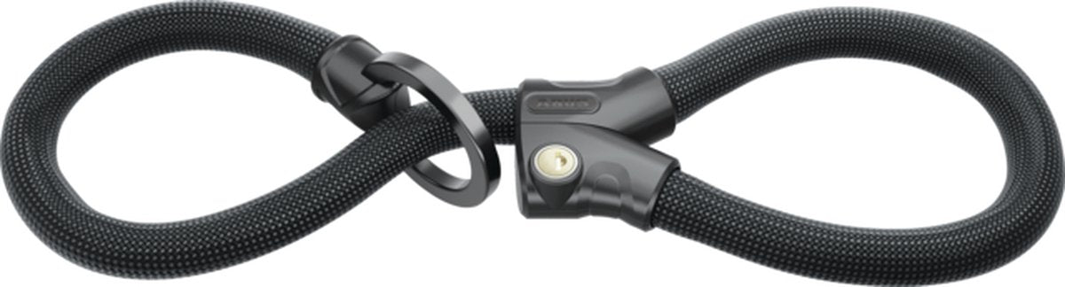 Abus fietsslot kettingslot - infinity loop 1806 - security level 6 - zwart - 140 cm - geschikt voor elektrische fietsen en stadsfietsen