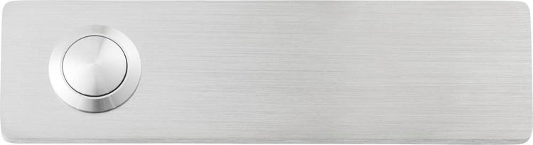 Heidemann 70546 belknop 1-voudig rvs 48 v ac 2 a