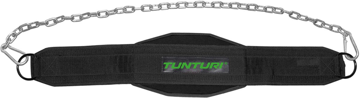 Tunturi eva dip belt - dip riem met ketting
