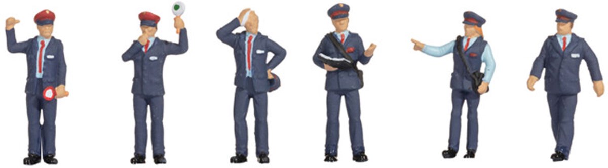 Noch baanpersoneel duitsland (6 figuren)