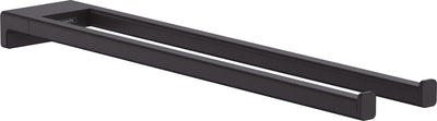 Hansgrohe addstoris handdoekhouder 2-lids mat zwart