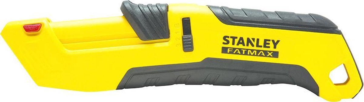 Stanley fatmax - veiligheidsmes - automatisch terugtrekkend lemmet - 3 instellingen - bi-materiaal handgreep