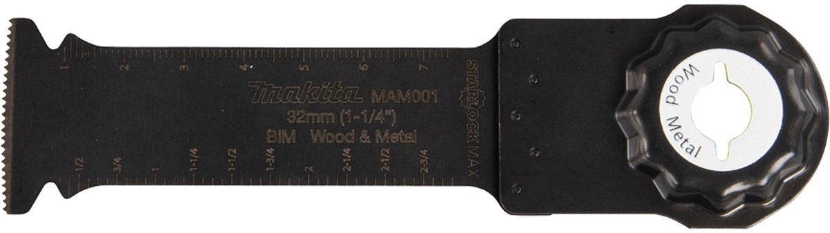 Makita accessoires mam001 invalzaagb 32x80mm h s - b-66400