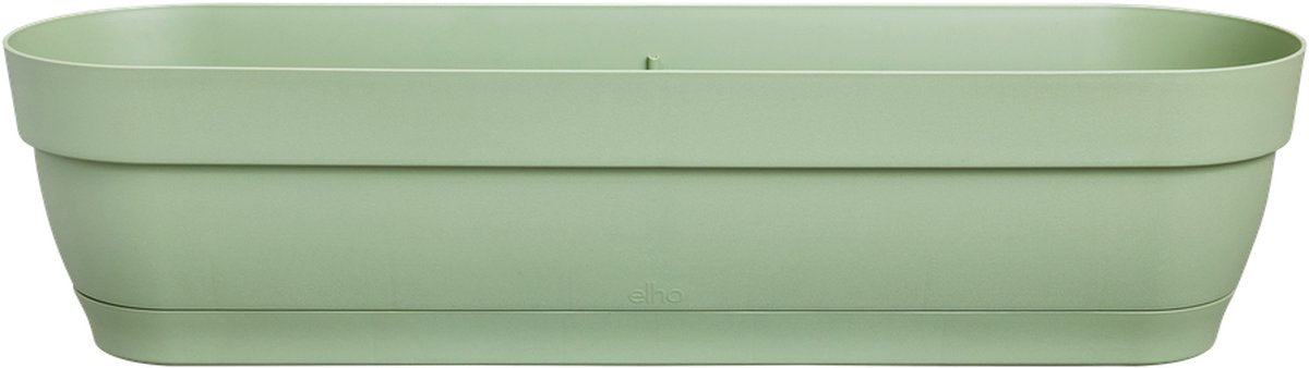 Elho vibia campana balkonbak 70 - plantenbak voor balkon - ø 69.0 x h 17.0 cm - pistachegroen