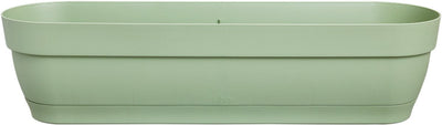Elho vibia campana balkonbak 70 - plantenbak voor balkon - ø 69.0 x h 17.0 cm - pistachegroen