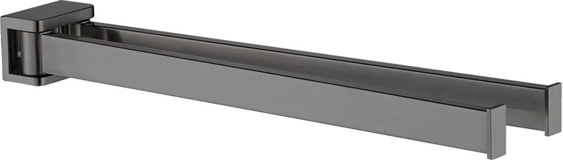 Plieger altea handdoekhouder – 2-arm – 36 cm breed – geborsteld gunmetal